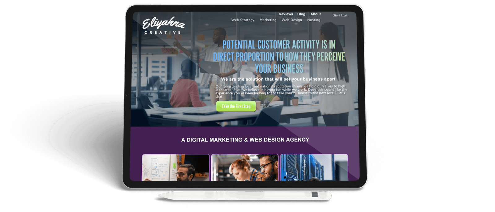 website designed for conversion